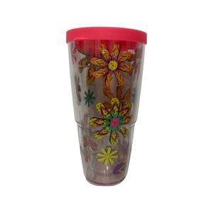 Tervis Floral Flip Flop Travel Tumbler Mug
